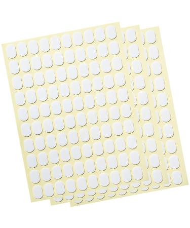 3 Sheets Clear Nail Adhesive Tabs Nail Double-side Adhesive Tape Ovals Press On Nail Glues Tabs Nail Glues Tabs 3 Sheets Nail Glues Stickers Double-side Adhesive Tape Nail Adhesive Sticker