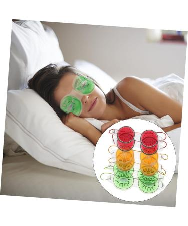 FRCOLOR 6pcs Lemon Blindfold Eyeshadow Eye Mask - Comfortable Travel Sleep Masks for Relaxation & Beauty - Buy Online on GoSupps.com