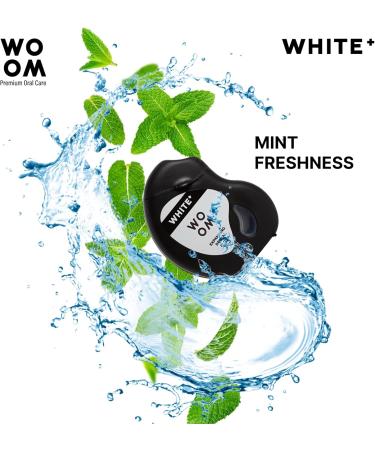 WOOM Expanding Dental Floss 30m - Refreshing Mint Eucalyptus Flavor | Shop Internationally - Buy Online on GoSupps.com