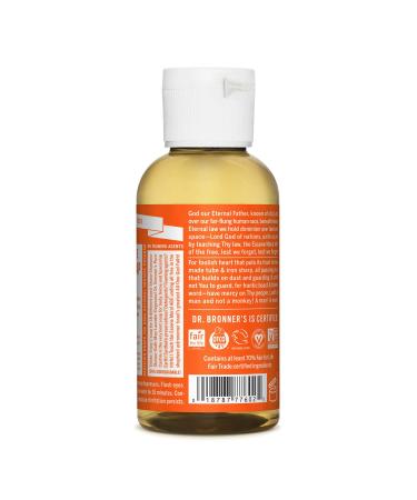 Dr. Bronner's Liquid Soap - Tea Tree 60 ml | Natural Antibacterial Cleanser - International Shipping Available - Buy Online on GoSupps.com