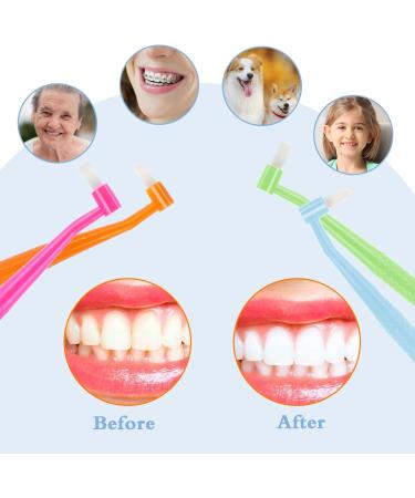 Buy Ouligay 4-Piece Tuft Toothbrush Set - Ideal for Detail Cleaning & Interdental Spaces | International Shipping Available - Buy Online on GoSupps.com