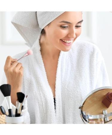 Face Makeup Brushes | Blush Makeup Brush for Loose Powder - Powder Foundation Brush Cosmetic Brushes for Complete Coverage and Prefect Finish Standing four-leaf clover makeup brush gold + PVC - Buy Online on GoSupps.com