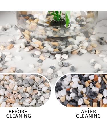 VGOODALL 900g Mixed Colour Gravel Pebbles - 2LB Natural Decorative Pebbles for Succulents, Vases, Aquariums & Outdoor Decor - Buy Online on GoSupps.com