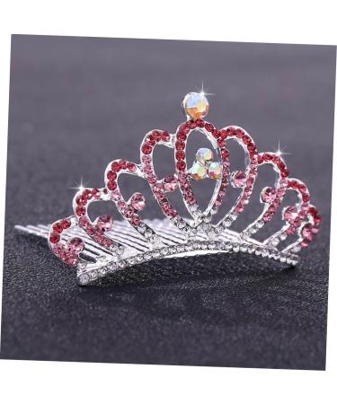 Beaupretty Kids girls princess Side hair comb Mini Tiara Hair Clips combs for kids Princess Accessories kids comb women Tiara Comb mini tiara comb multicolor girl child Comb - Buy Online on GoSupps.com