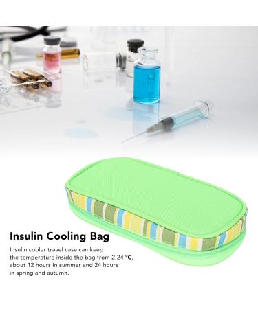 Insulin Cooler Travel Case - Lightweight & Portable Diabetic Cooling Bag in Green - Buy Online on GoSupps.com