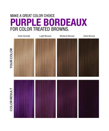 No Fade Fresh Purple Bordeaux Hair Color Depositing Conditioner with BondHeal - Vegan & Cruelty-Free - 6.4 oz - Buy Online on GoSupps.com