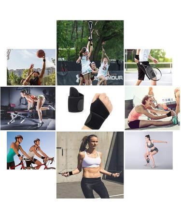 Wrist Brace 1 Pair Wrist Strap Right Hand and Left Hand Wrist Band Strength Training Suitable for protecting and relieving wr - Buy Online on GoSupps.com