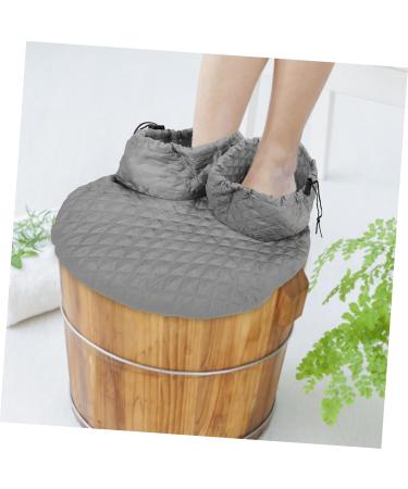 VINTORKY Thermal Insulation Foot Bath Cover Foot Bucket Protectors Foot Washing Barrel Cover Foot Bath Bucket Cover Dual Bucket Foot Basin Cover Foot Soak Bucket Cover Bucket Sleeve - Buy Online on GoSupps.com