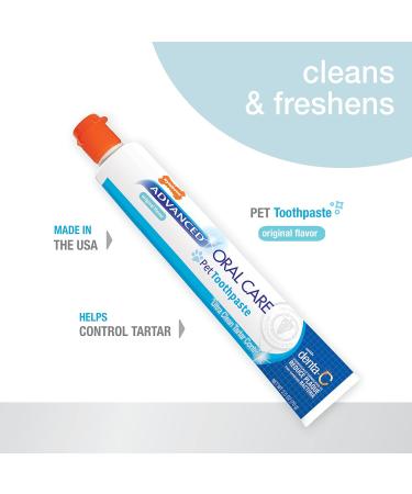 Nylabone Advanced Oral Care Dog Toothpaste 2.5 oz - Tartar Control for Healthy Teeth - International Shipping Available - Buy Online on GoSupps.com