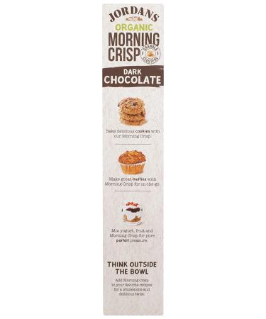 Jordans Morning Crisp Organic Dark Chocolate Cereal - 12.5oz Box | Healthy Breakfast & Snack - Buy Online on GoSupps.com