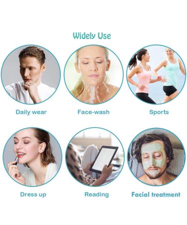 6pcs Wavy Non-Slip Metal Headband Set | Stylish Hair Accessories for Women & Men - International Shipping Available - Buy Online on GoSupps.com