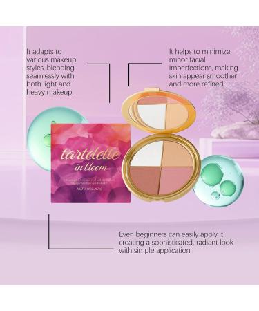 4 in 1 Highlighting Palette Neutral Eyeshadow & Blush Powder for Women Multi-Function Contour Kit for Face All-in-One Makeup Kit (1PC) - Buy Online on GoSupps.com