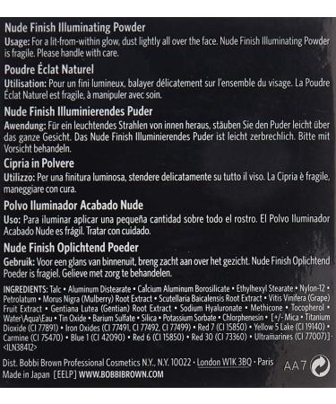 Bobbi Brown Nude Finish Illuminating Powder 0.23 Oz - Perfect Glow for Flawless Skin - Buy Online on GoSupps.com