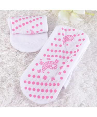 Healifty Self-Heating Magnetic Socks - 1 Pair, White, for Men and Women, Breathable and Warm, Tourmaline Infused, Outdoor Thermal Socks - Buy Online on GoSupps.com