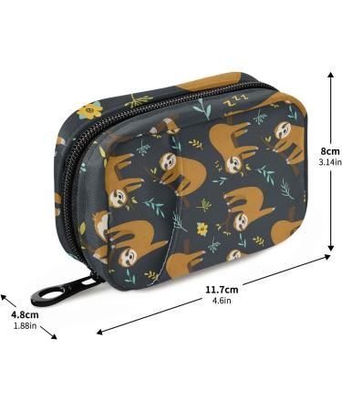 Xigua Sloth Pill Case - 7-Day Travel Organizer for Vitamins & Medications | International Shipping Available - Buy Online on GoSupps.com