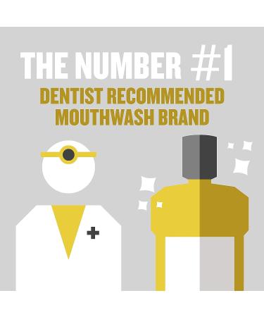 Listerine Original Antiseptic Mouthwash - 500 mL - Fights Bad Breath, Plaque & Gingivitis - Buy Online on GoSupps.com