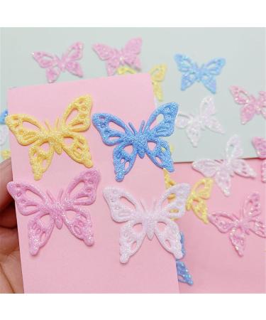 Patches Hair Clip Butterfly Hair Barrettes Lovely Handmade Glitter Hair Barrettes Hairstyle Accessories - Buy Online on GoSupps.com