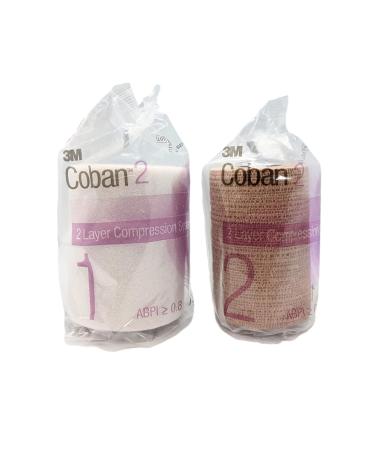3M Coban 2 Layer Compression System - Effective Compression for Improved Healing - Buy Online on GoSupps.com