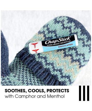 ChapStick Lip Balm Medicated 0.15 oz (Pack of 5) - Buy Online on GoSupps.com