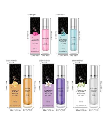 Pheromones Perfumes for Women - Eau de Parfum Personal Roller Ball Perfume Long Lasting Charming Portable Dating Perfume Attractive to the Opposite Sex(0.5 fl.oz/15ml) Pink-Rose - Buy Online on GoSupps.com