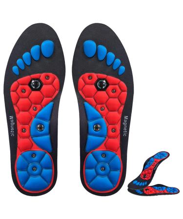 Acupressure Insoles - Insoles Magnetic Acupressure Insoles for Women Acupressure Foot Insoles for Men Shoe Orthopedic Insoles (1 Pair M) 1 Pair M