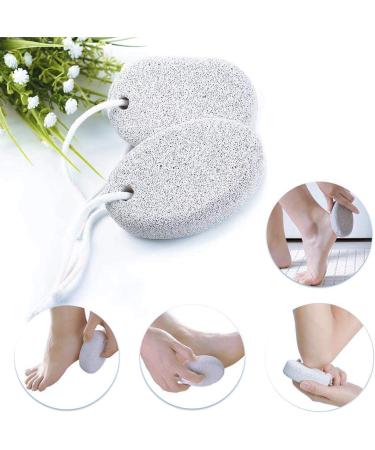 Flzone Pumice Stone Set for Pedicure | 2-Piece Lava Stone Foot Care Tools | Remove Hard Skin for Feet & Hands - Buy Online on GoSupps.com