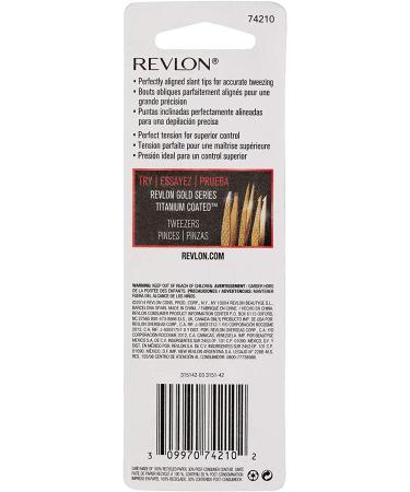 Revlon Expert Eyebrow Hair Removal Tweezer - Stainless Steel Tweezers for Men, Women & Kids - Buy Online on GoSupps.com