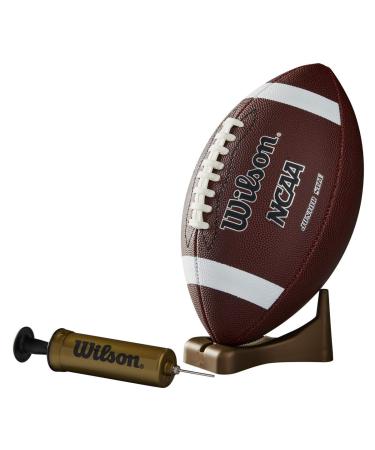 Wilson NCAA Supreme Junior Football with Pump & Tee - Buy Online on GoSupps.com