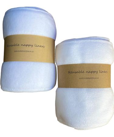 Eco Baby And Me Reusable Nappy Liners (20 Pack) - Eco-Friendly Solution for Cloth Diapers - Buy Online on GoSupps.com