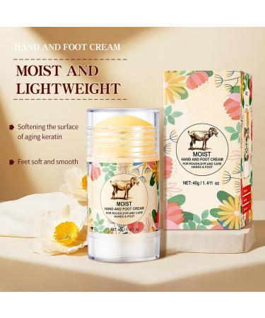 Foot balm: 40g repairing cream for cracked heels heel care bar moisturizing foot treatment foot care for all ages | Ideal after - Buy Online on GoSupps.com