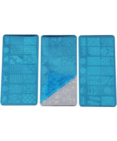 Buy Eatbuy Stamping Plates - Professional Flower Forest Nail Art Stamping Kits | International Shipping Available - Buy Online on GoSupps.com