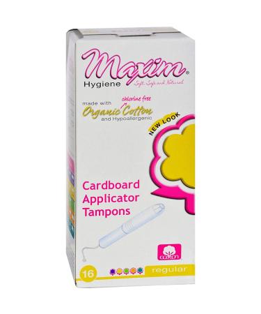 Maxim Hygiene Products Tampon W/Appl Reg 16 Ct