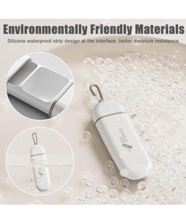 Pull Out Pill Box - 3 Compartment Travel Organizer | Moisture Proof Pill Case for Daily Supplements - Buy Online on GoSupps.com