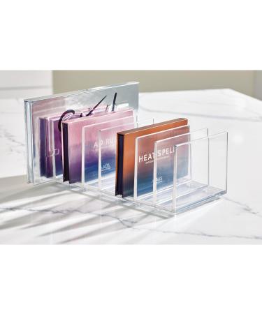 IDesign Makeup Organizer - Clear Cosmetic Storage with 7 Dividers by Sarah Tanno | Perfect for Makeup Palettes - Buy Online on GoSupps.com