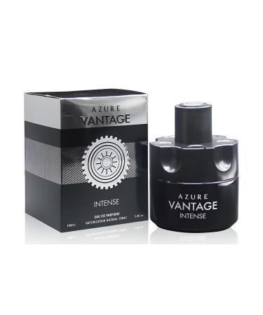 Azure Intense Sensual Woody Fragrance for Men | Long Lasting Cologne Aromatic Scent Eau de Parfum Natural Spray - Great Holiday Gift 3.4 Fl Oz/100 Ml