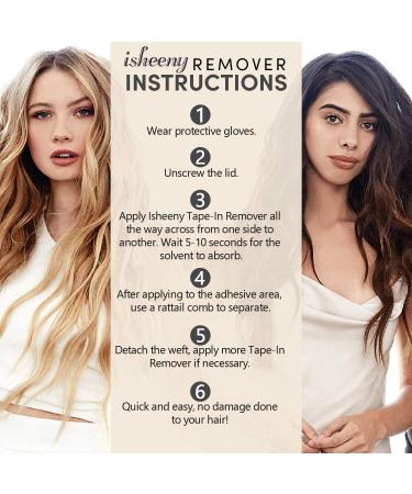 Isheeny Lace Wig Glue Remover Spray - Fast Acting Hair Extensions Adhesive Remover - 118 ml - Buy Online on GoSupps.com