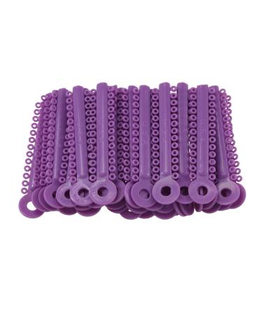 Orthodontic Ligature Ties  Multi-Color Orthodontic Elastomeric O-Rings Braces Rubber Bands  Assorted Dental Ligature Elastic Rubber Ties  1040 Pcs (19)