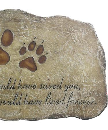 Personalized Dog Memorial Stone | Indoor Outdoor Garden Grave Marker | Loss of Pet Gift - Buy Online on GoSupps.com