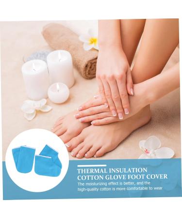 Moufles Et Chaussettes Pour Bain De Cire Paraffine Isolants Pour Soins Des Mains Et Salon Domicile - Buy Online on GoSupps.com