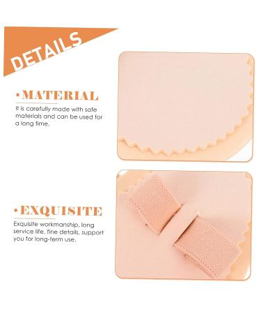 4pcs Hallux Valgus Correction Pads - High Heel Foot Protectors for Bunions - Toe Separator and Pain Relief Device - Brown - Buy Online on GoSupps.com