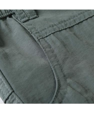 OCHENTA Quick Dry Cargo Hiking Shorts - Gray | Boys' 13 Years | Elastic Waist | Outdoor Camping & Fishing - Buy Online on GoSupps.com