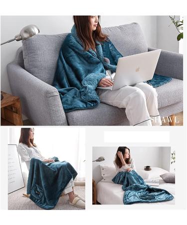 MOUSKE Comfy Blanket - Wearable Thickening Office Blanket | Soft Super Warm Shawl for Home Office School & Travel - Shop Now! - Buy Online on GoSupps.com