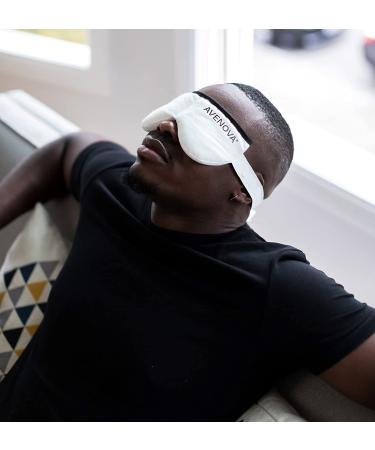 Avenova Moist Heating Eye Compress Mask - Relief for Allergies, Sinuses, Headaches, and Irritated Eyes - Buy Online on GoSupps.com