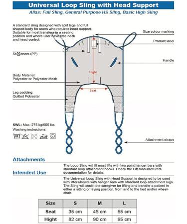 Patient Lift Toileting Sling for Hoist Divided Leg Sling Reusable Sitting Transfer Belt Patient Lifter Bariatric Handicap Lift for Patient Elderly Disabled L Large - Buy Online on GoSupps.com