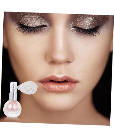Buy Body Air Bag Powder Highlighter Sprayer Bottle - Gloss Powder & Eyeshadow Spray - Travel-Friendly Glass Pump in Pink - Buy Online on GoSupps.com