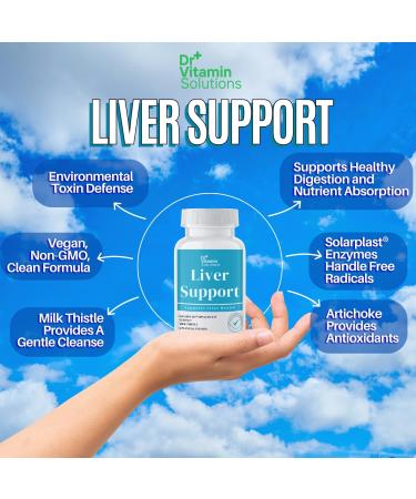 Liver Cleanse Detox and Repair - Milk Thistle Supplement with Chlorophyll Digestive Enzymes Artichoke & Dandelion for Natural Gallbladder Support 30 Vegan Capsules - Buy Online on GoSupps.com