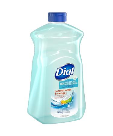 Dial Coconut Mango Liquid Hand Soap Refill - 52 Fl Oz | Hydrating Formula | Eco-Friendly Packaging - Buy Online on GoSupps.com