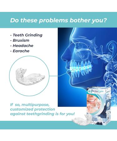 Premium Dental Mouthguard for Bruxism & Teeth Grinding - 6 Pack (3 Sizes) | Moldable Trimmable Night Guard - Buy Online on GoSupps.com