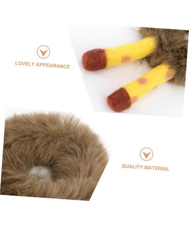 FRCOLOR 1pc Antler Plush Hair Tie Hair Beads for Girls Baby Hair Ties Ponytail Holders for Thick Hair Baby Decor Hair Ties Kids Ring Holders Hair Accessories Manual Child Rubber Band - Buy Online on GoSupps.com