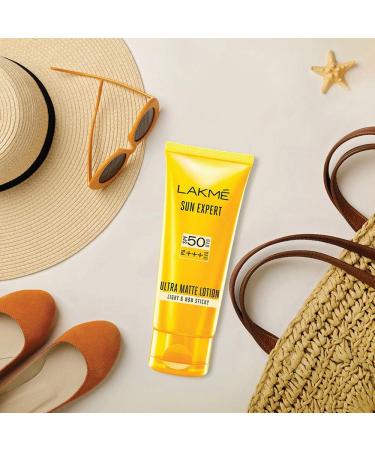 Lakme Sun Expert SPF 50 PA+++ Ultra Matte Lotion 100 ml - Buy Online on GoSupps.com